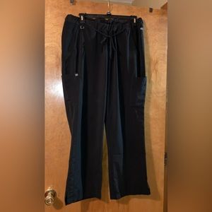 Lot of 5 Grey’s Anatomy Women’s Scrub Pants Black 2XL